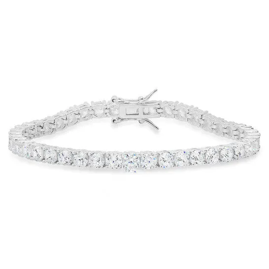 JMS always Original Kylie Harper Sterling Silver Roundcut Cubic Zirconia CZ Tennis Bracelet 725 Bracelets JMS always Original Kylie Harper Sterling Silver Roundcut Cubic Zirconia CZ Tennis Bracelet 725 Bracelets