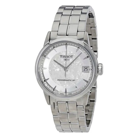 Original Tissot Luxury Powermatic 80 Silver Dial Ladies Watch T0862071103110 JMS always Watches Original Tissot Luxury Powermatic 80 Silver Dial Ladies Watch T0862071103110 JMS always Watches