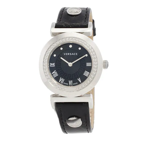 Original Versace Vanity Quartz Black Dial Ladies Watch P5Q99D009S009 JMS always Watches Original Versace Vanity Quartz Black Dial Ladies Watch P5Q99D009S009 JMS always Watches