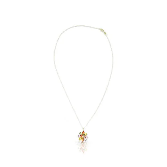 PreStyled Sets JMS always Original Tresorra 18K Yellow Gold Sapphires Diamond NecklaceLength 16 inches PreStyled Sets JMS always Original Tresorra 18K Yellow Gold Sapphires Diamond NecklaceLength 16 inches